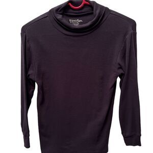 Kitestrings navy blue size 10 youth boys turtleneck.